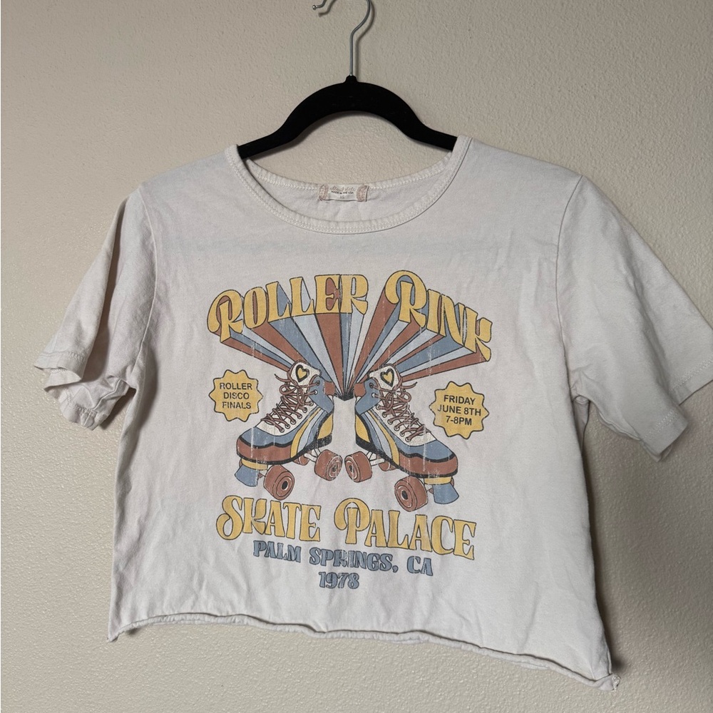 Altar'd State Cream Graphic Tee